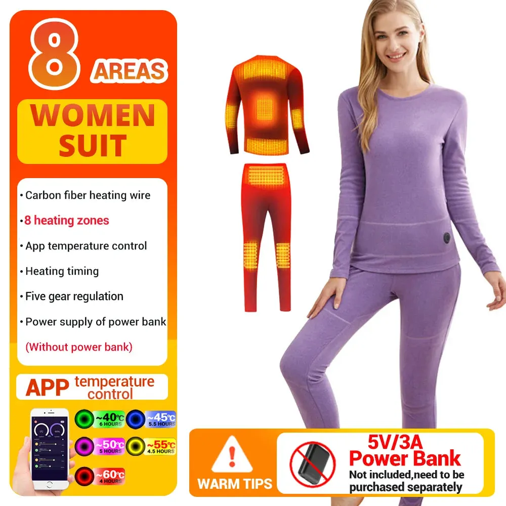 1 - AC - APP-Controlled Heated Jacket: USB-powered fleece, warm and convenient for winter