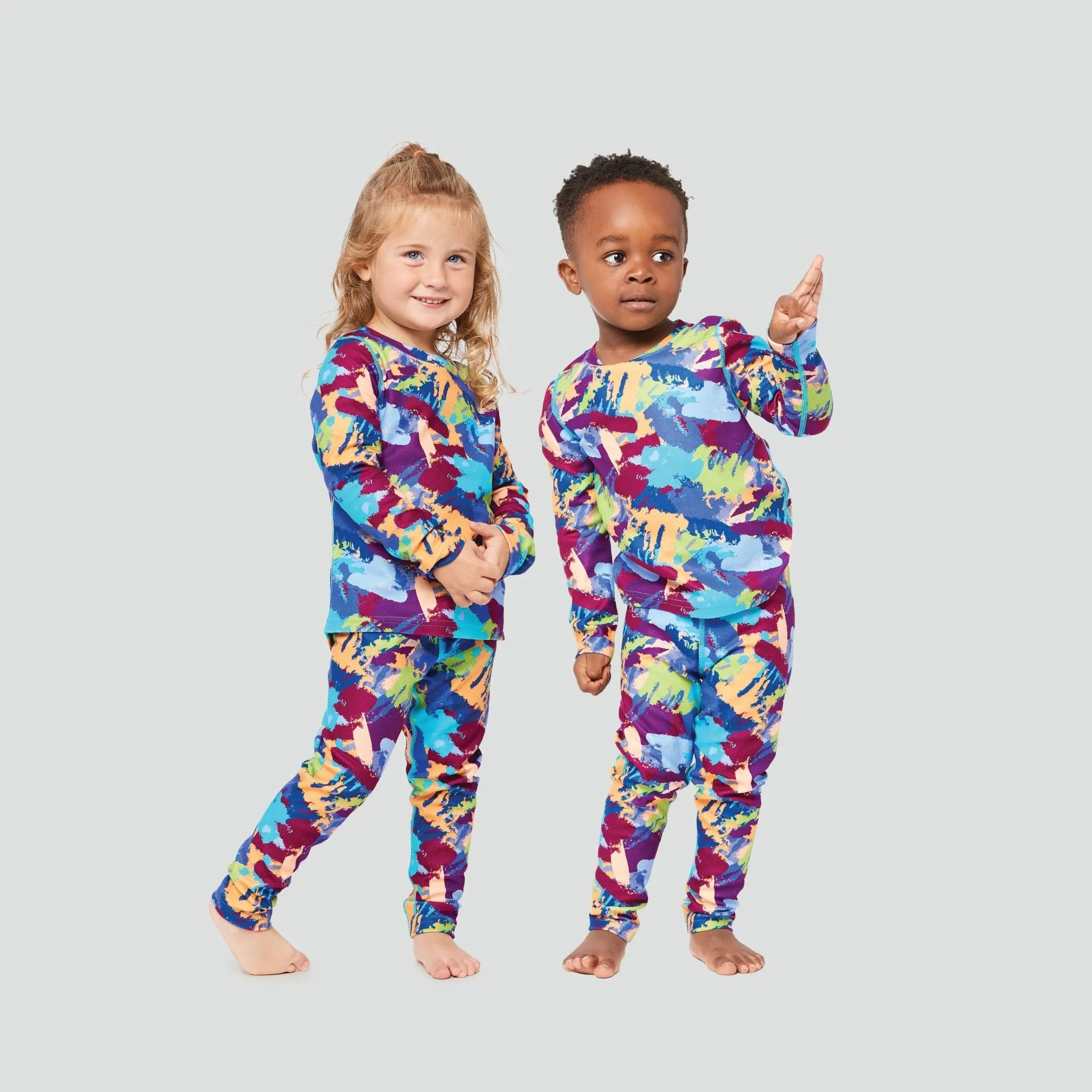 4.0 Kids' Thermafleece® Expedition Weight Thermal Baselayer 2-Piece Set