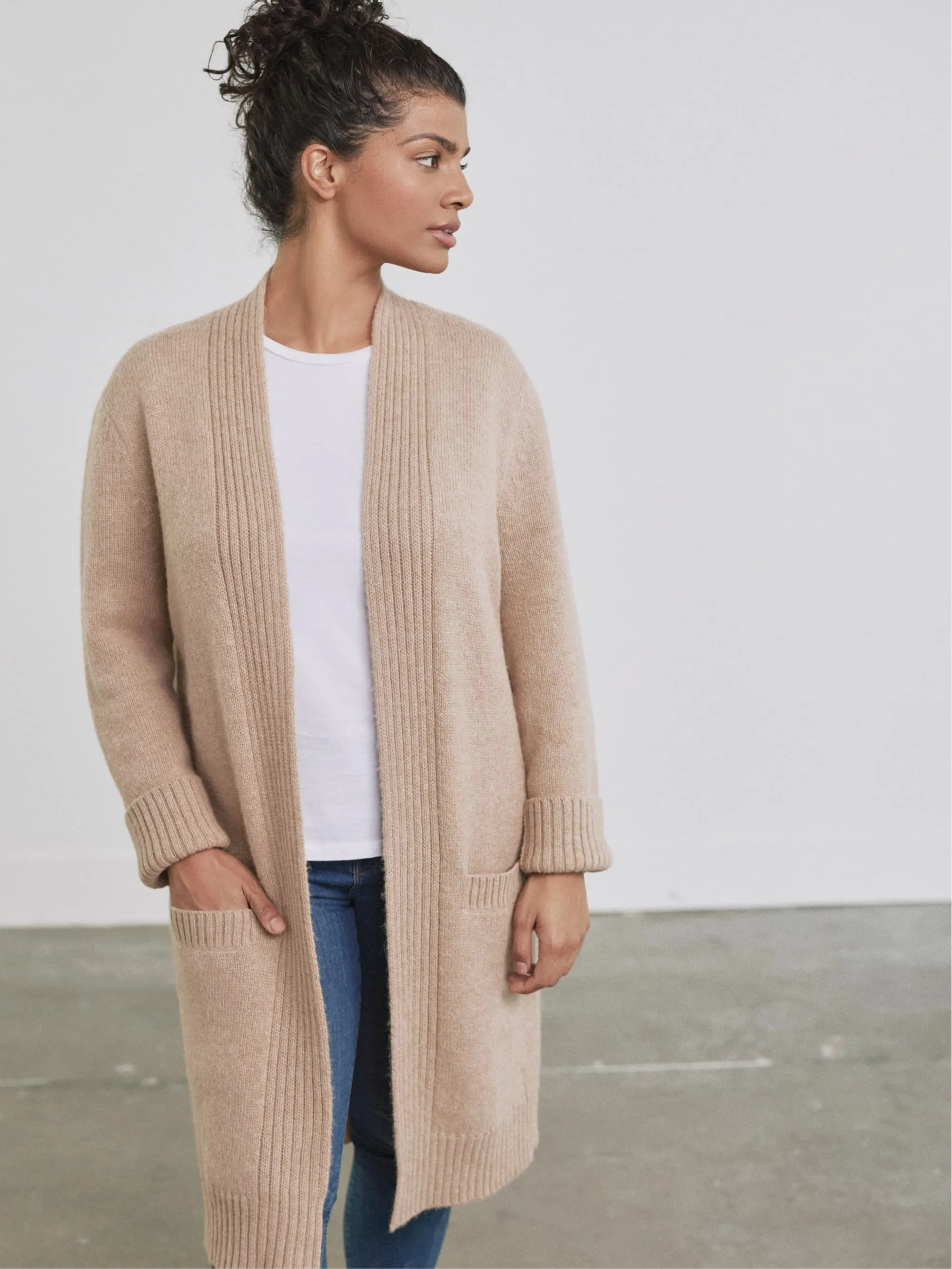 Alpaca Long Cardigan