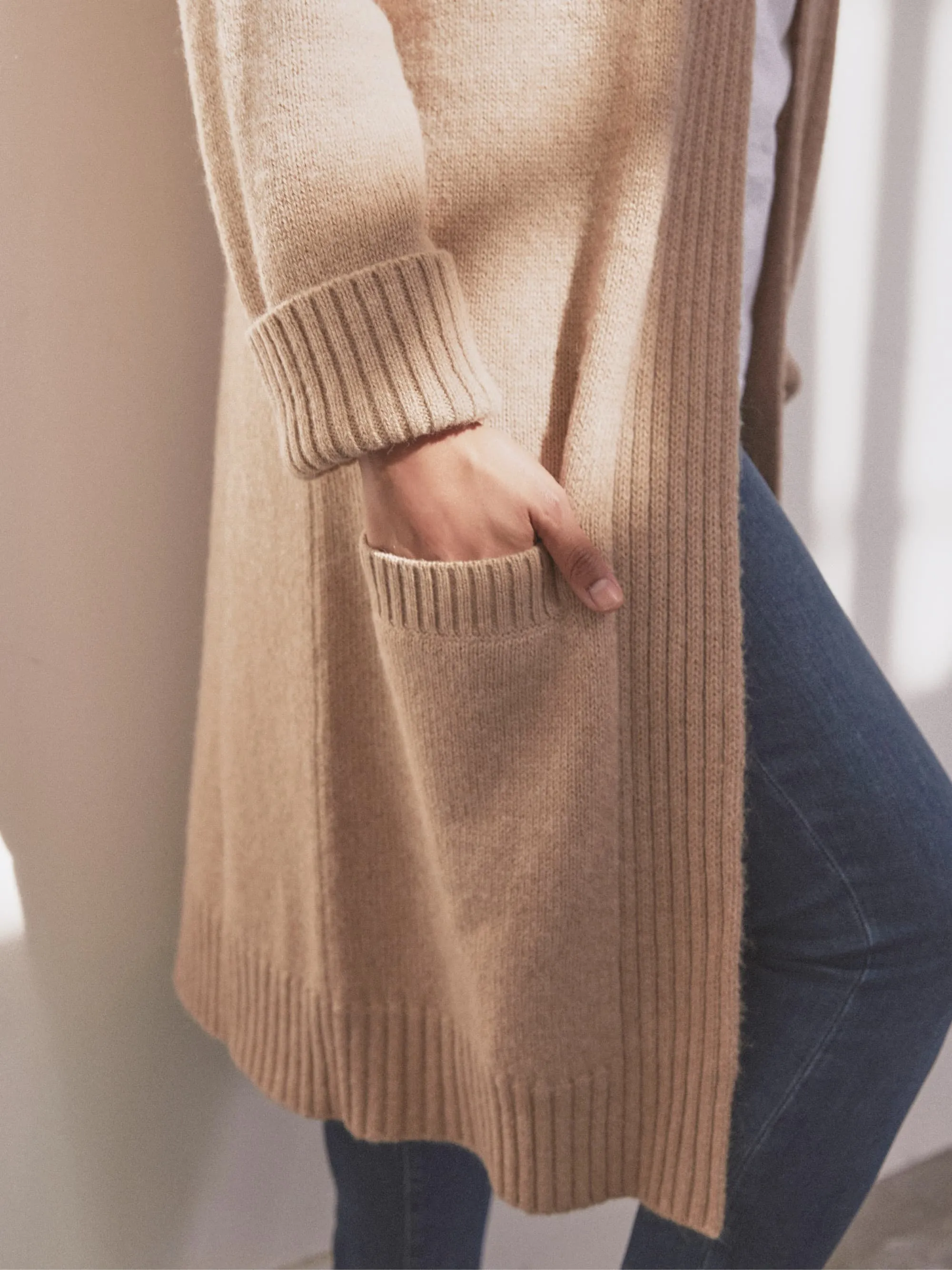 Alpaca Long Cardigan