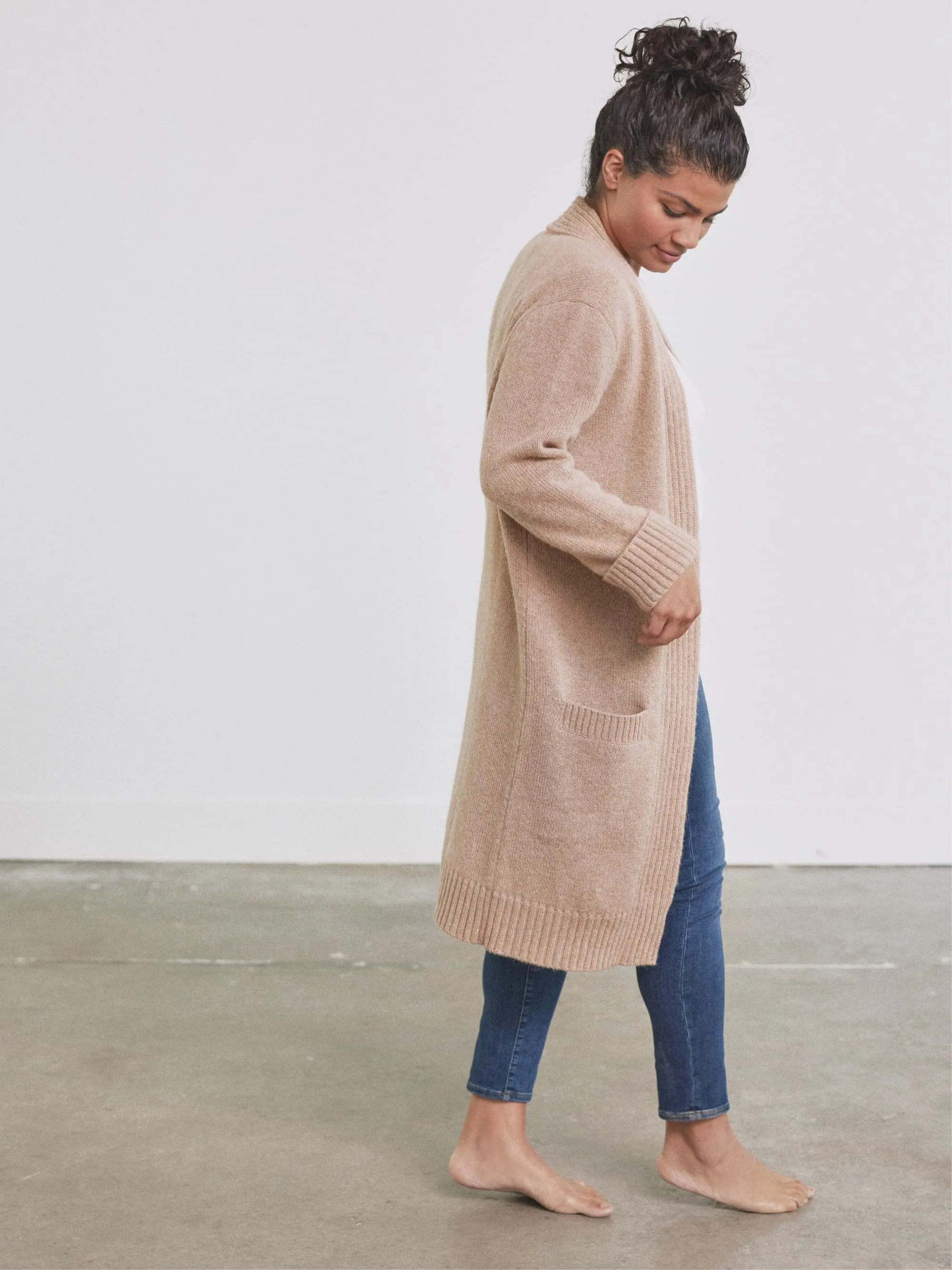 Alpaca Long Cardigan