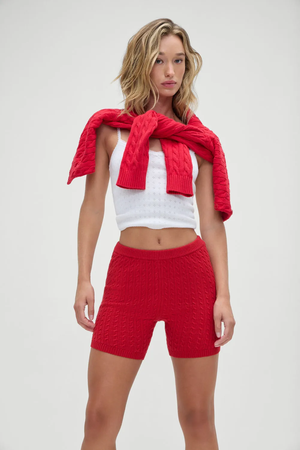 Ariel Knit Shorts - Heartstrings