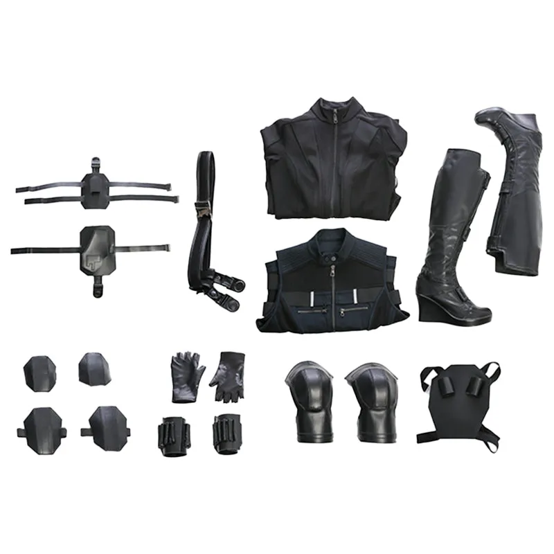 Avengers Infinity War Black Widow Cosplay Costume