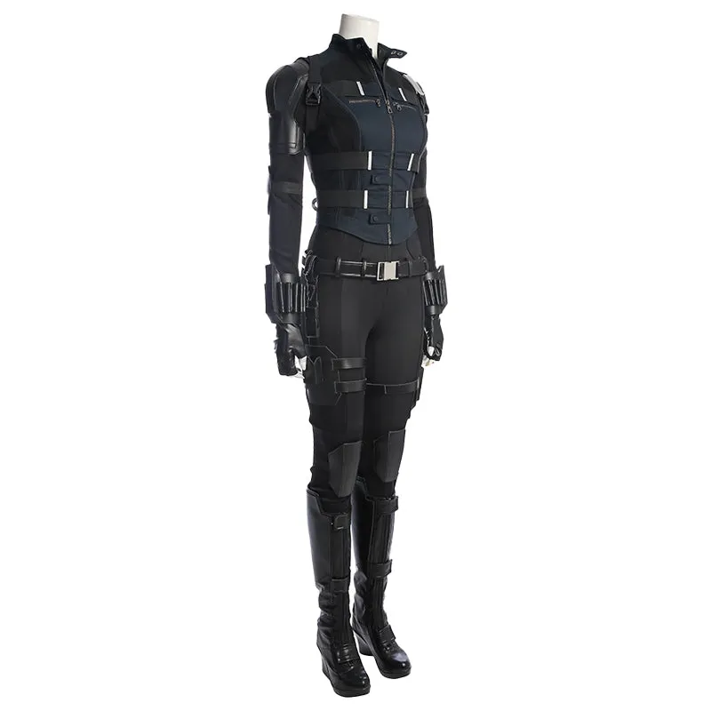 Avengers Infinity War Black Widow Cosplay Costume