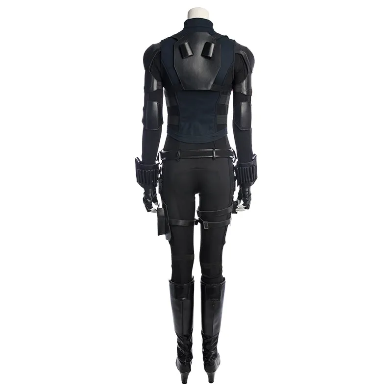 Avengers Infinity War Black Widow Cosplay Costume