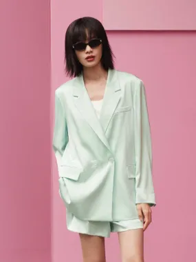 Back Deconstructed Cutout Blazer