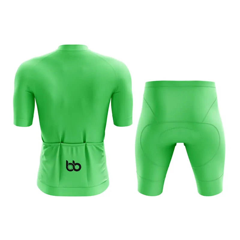 Basic Green Aero Cycling Kit