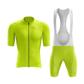 Basic Hi-Viz Yellow Aero Cycling Kit