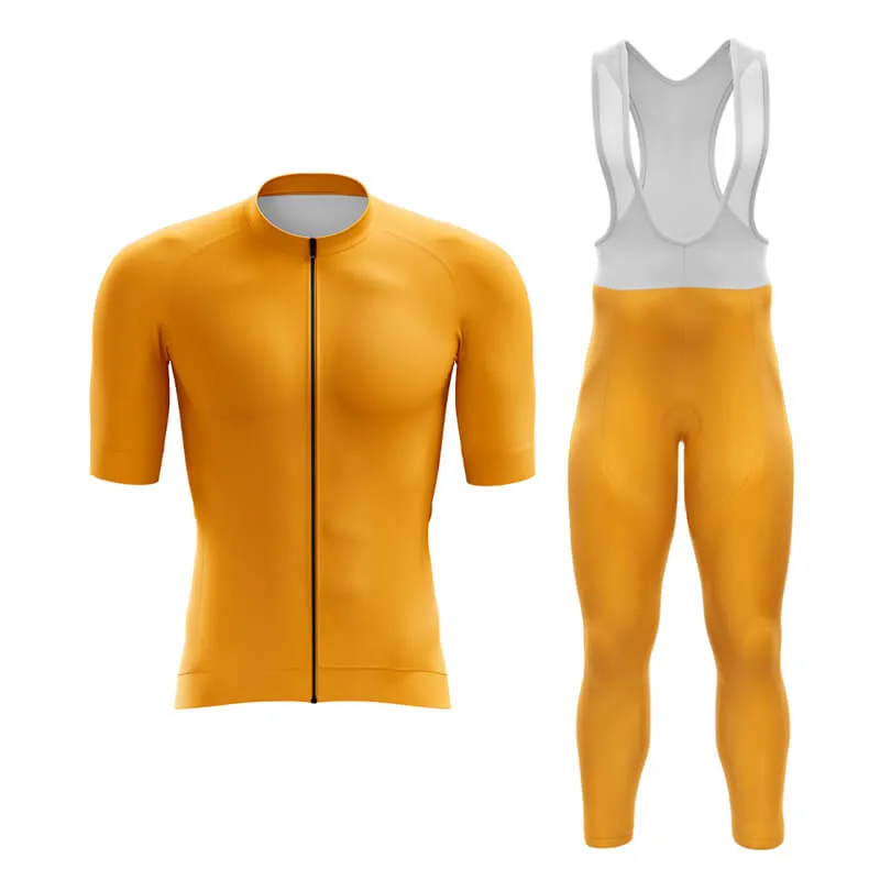 Basic Orange Aero Cycling Kit