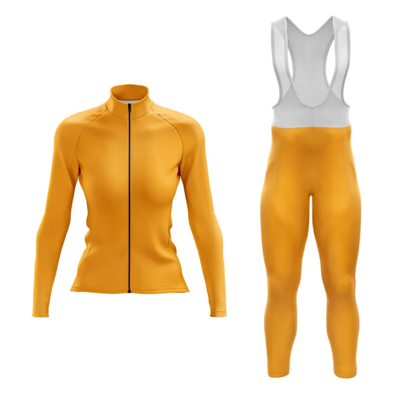 Basic Orange Aero Cycling Kit