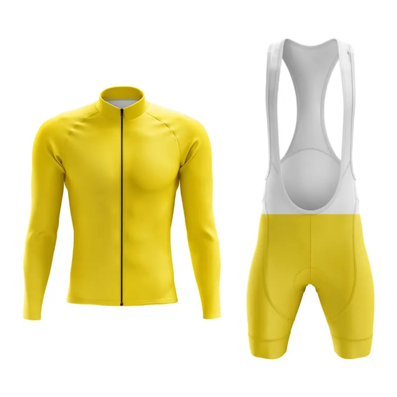 Basic Yellow Aero Cycling Kit