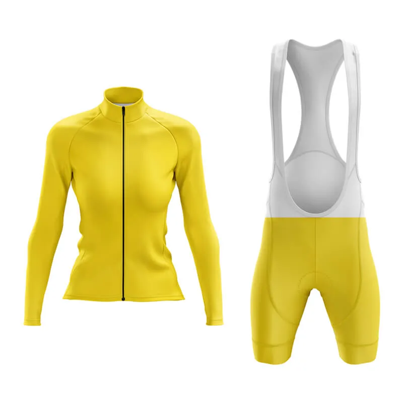 Basic Yellow Aero Cycling Kit