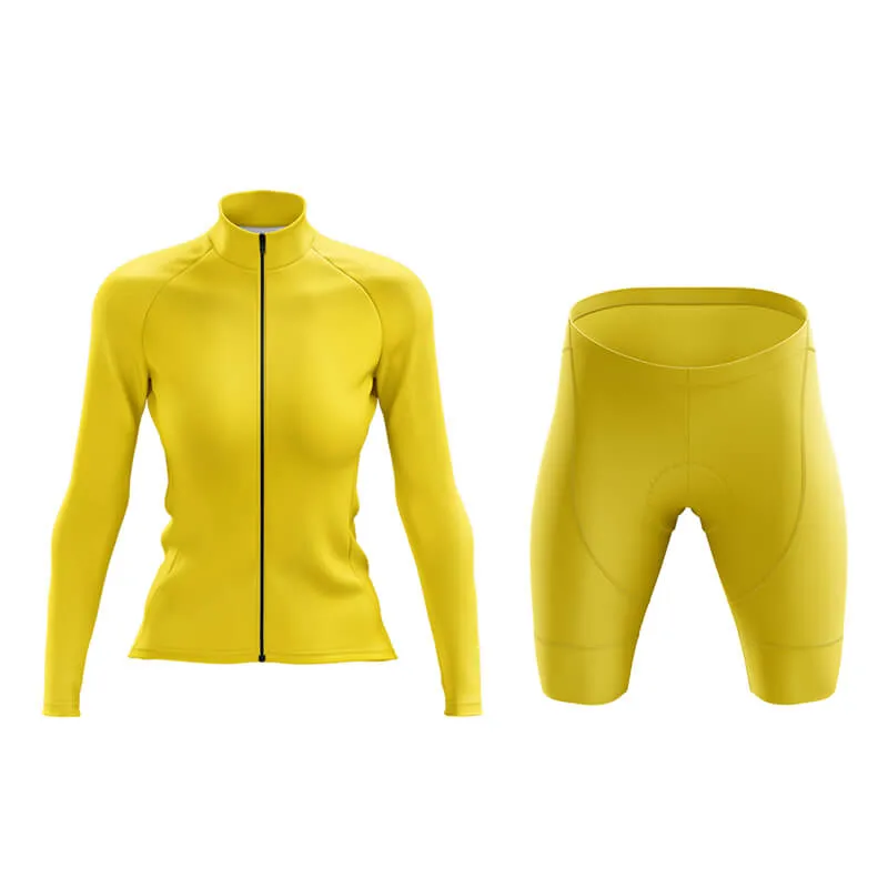 Basic Yellow Aero Cycling Kit