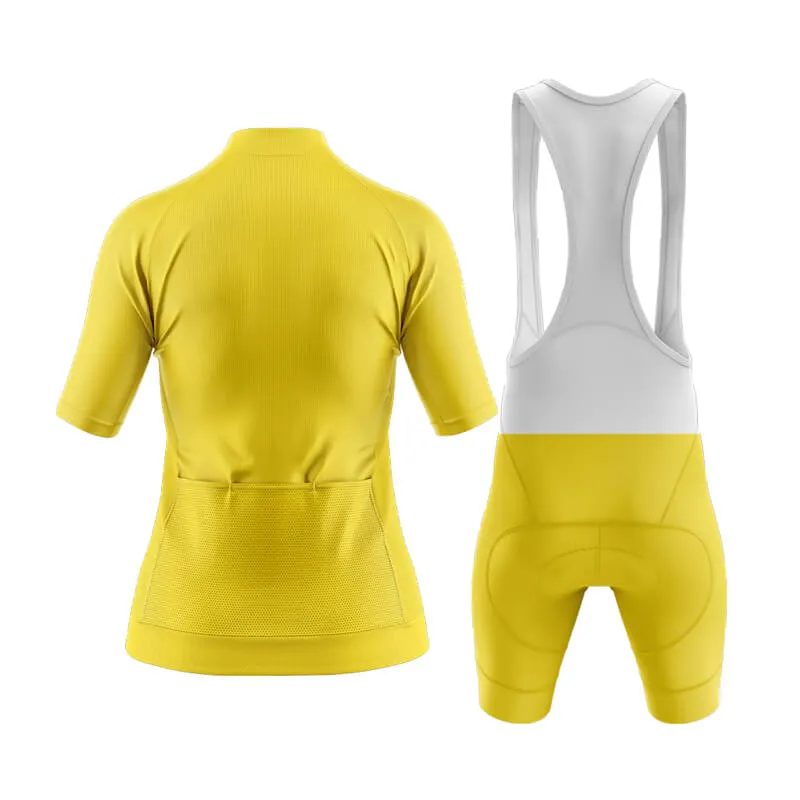 Basic Yellow Aero Cycling Kit