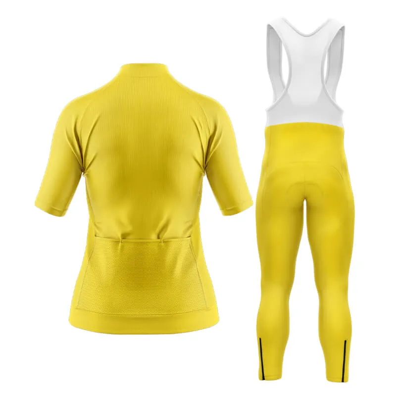 Basic Yellow Aero Cycling Kit