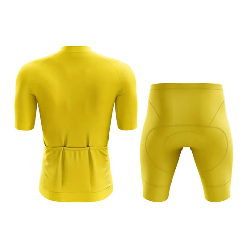 Basic Yellow Aero Cycling Kit