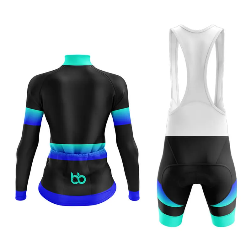 BB Gradient Aero Cycling Kit (Blue-Teal)