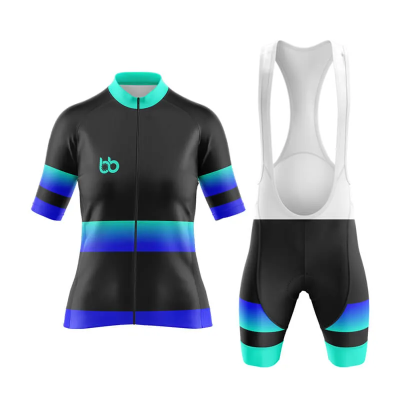 BB Gradient Aero Cycling Kit (Blue-Teal)