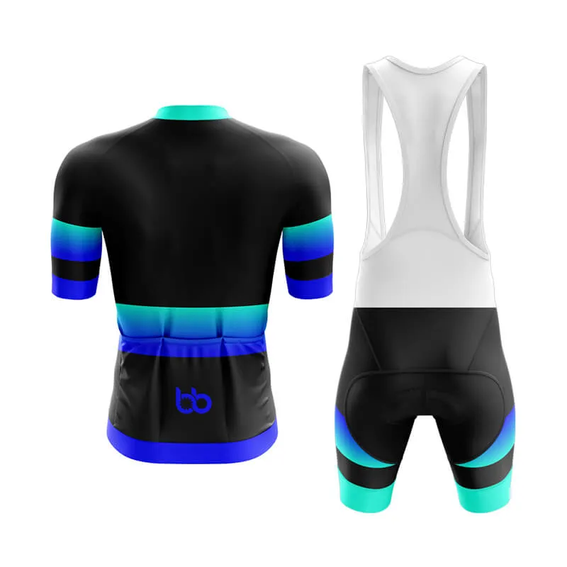 BB Gradient Aero Cycling Kit (Blue-Teal)