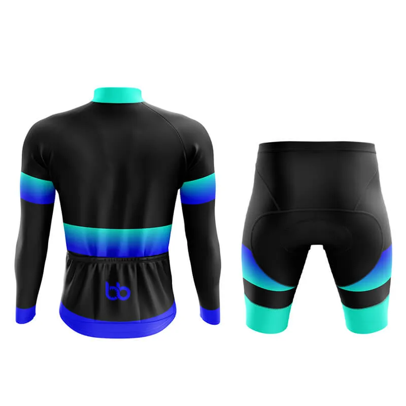 BB Gradient Aero Cycling Kit (Blue-Teal)