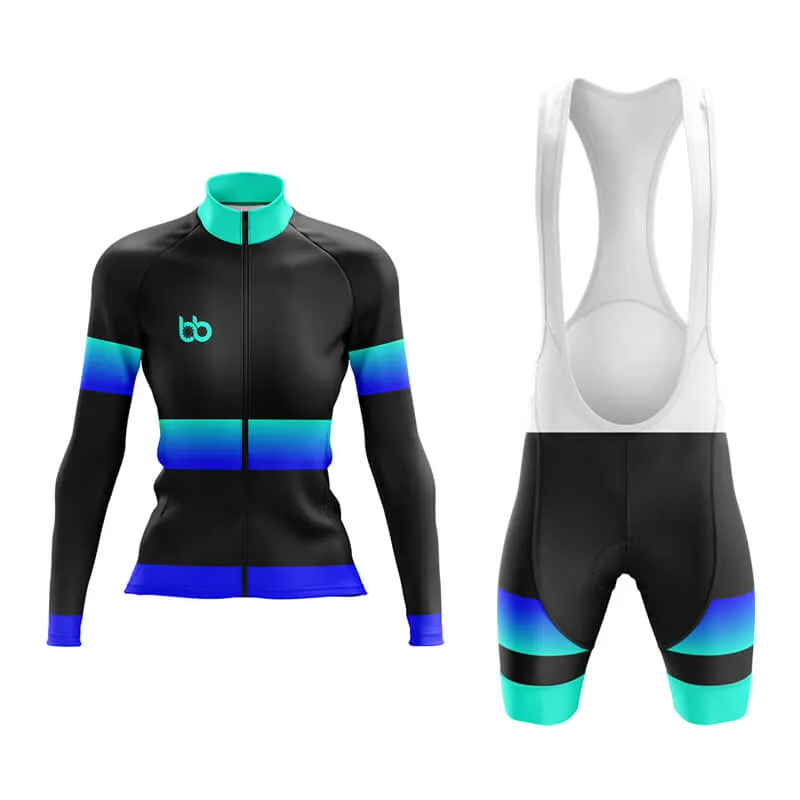 BB Gradient Aero Cycling Kit (Blue-Teal)