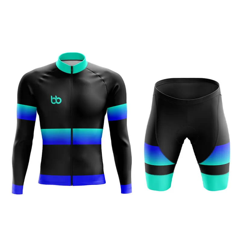 BB Gradient Aero Cycling Kit (Blue-Teal)