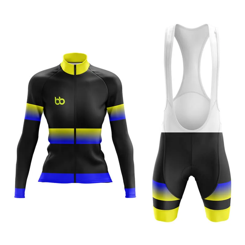 BB Gradient Aero Cycling Kit (Yellow-Blue)