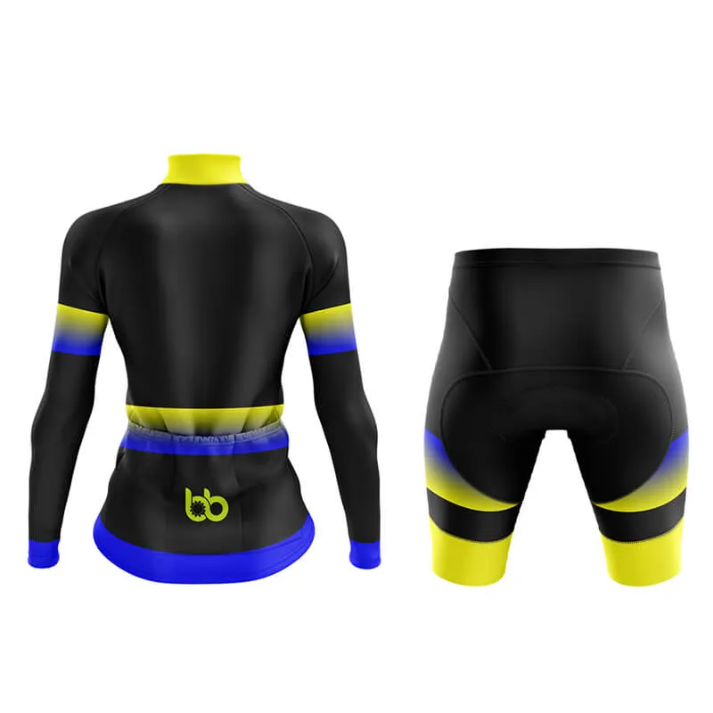 BB Gradient Aero Cycling Kit (Yellow-Blue)