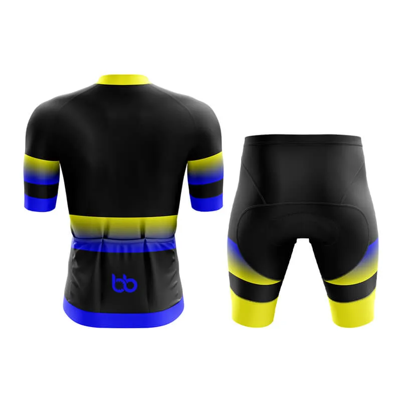 BB Gradient Aero Cycling Kit (Yellow-Blue)