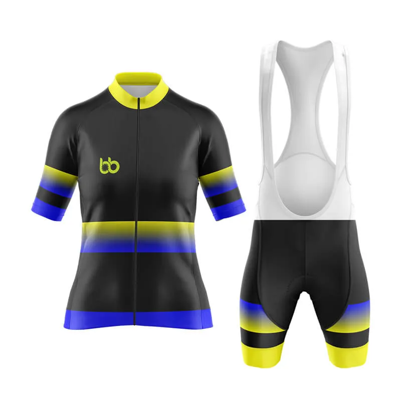 BB Gradient Aero Cycling Kit (Yellow-Blue)