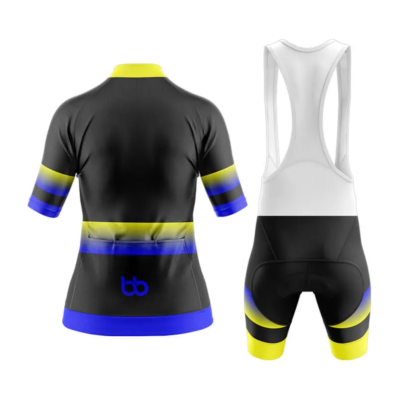 BB Gradient Aero Cycling Kit (Yellow-Blue)