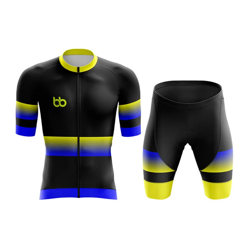 BB Gradient Aero Cycling Kit (Yellow-Blue)