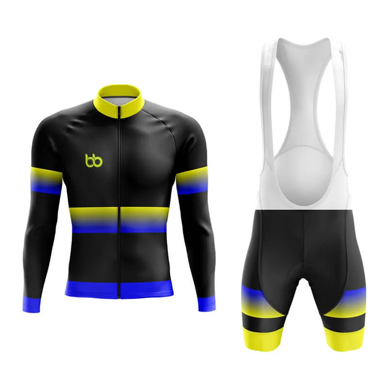 BB Gradient Aero Cycling Kit (Yellow-Blue)