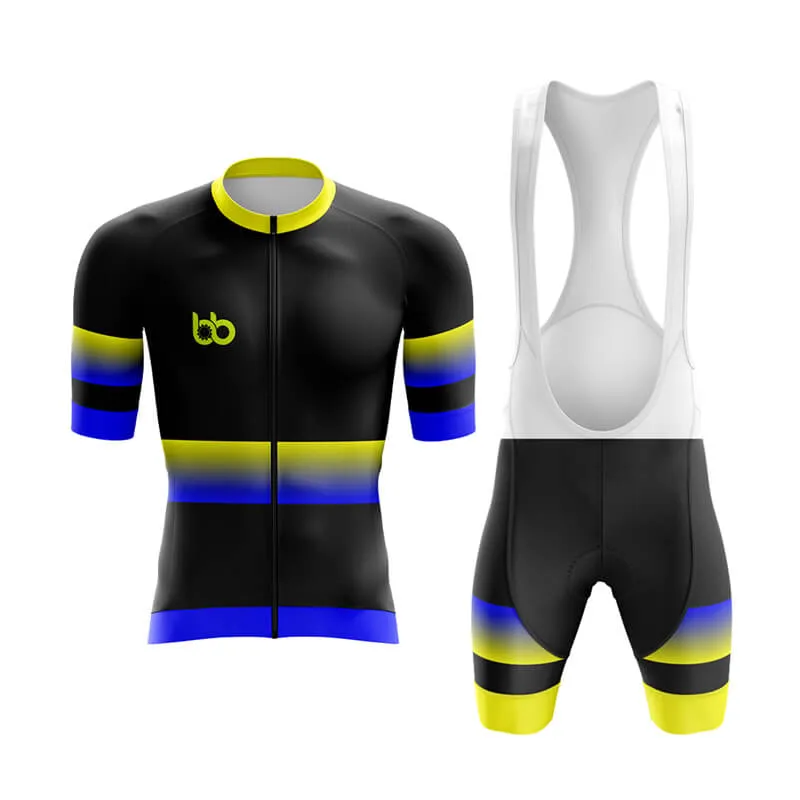 BB Gradient Aero Cycling Kit (Yellow-Blue)