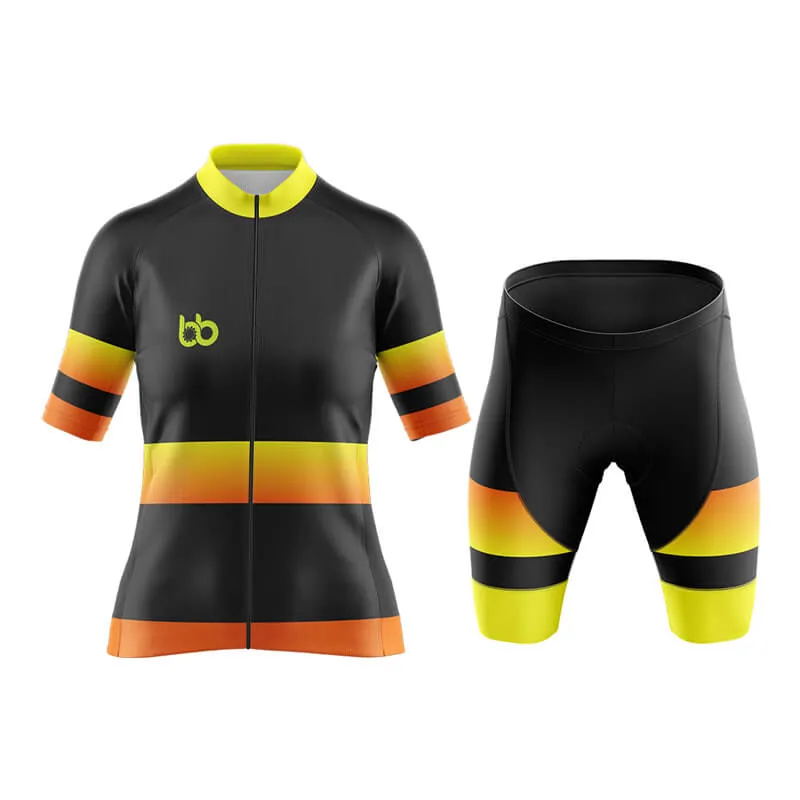 BB Gradient Aero Cycling Kit (Yellow-Orange)