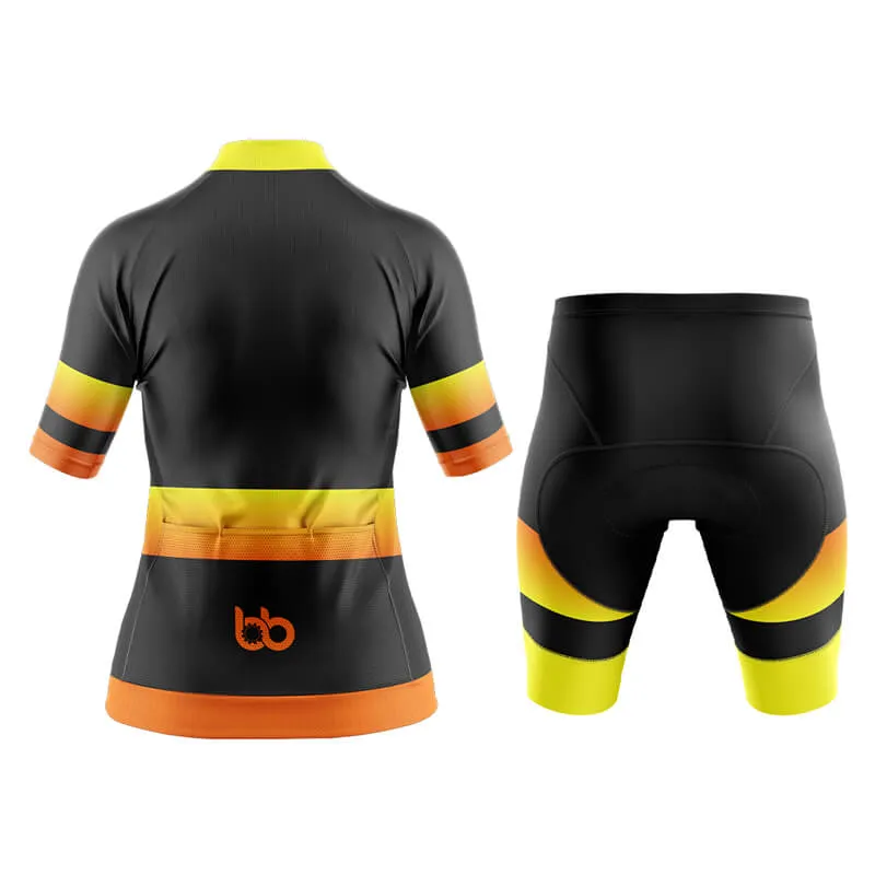 BB Gradient Aero Cycling Kit (Yellow-Orange)