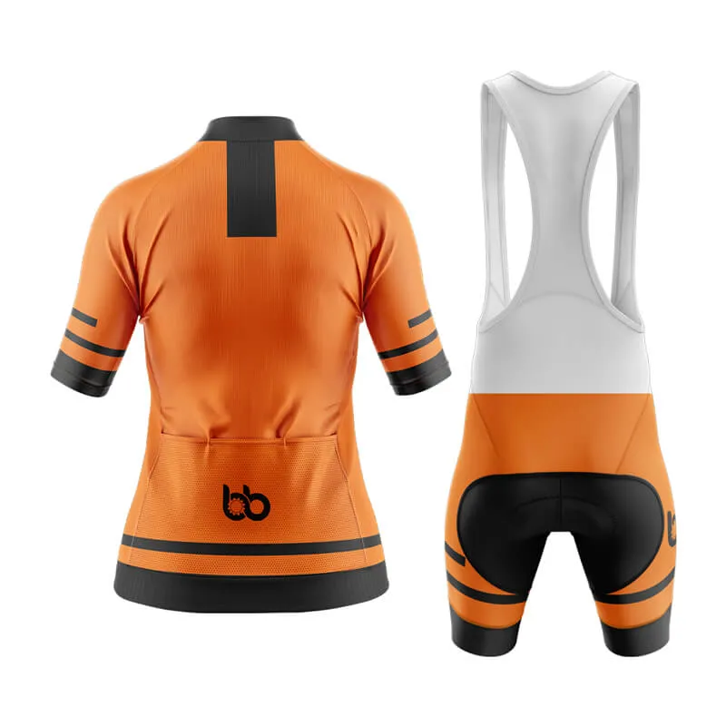 Bicycle Booth Outline (Orange) Aero Cycling Kit