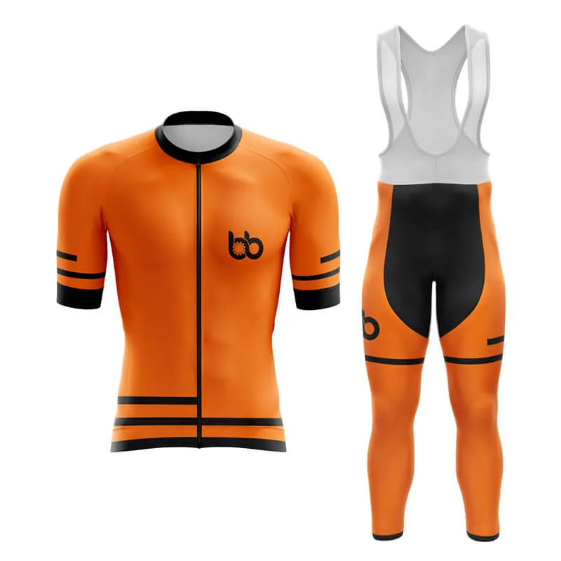 Bicycle Booth Outline (Orange) Aero Cycling Kit