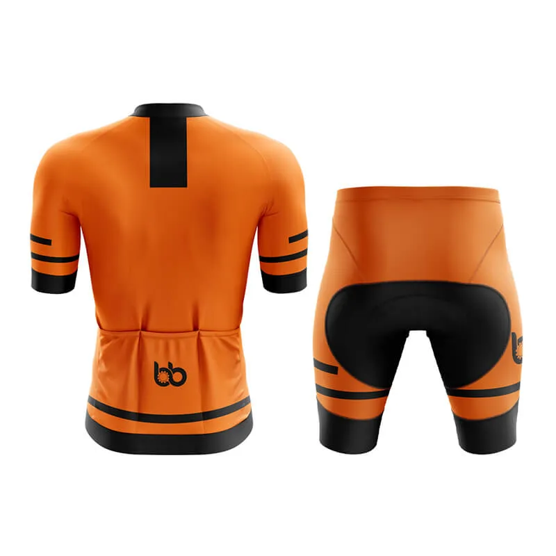 Bicycle Booth Outline (Orange) Aero Cycling Kit