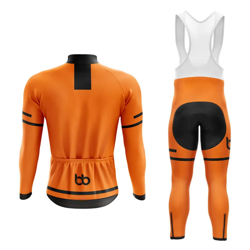 Bicycle Booth Outline (Orange) Aero Cycling Kit