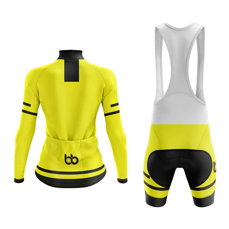 Bicycle Booth Outline (Yellow) Aero Cycling Kit