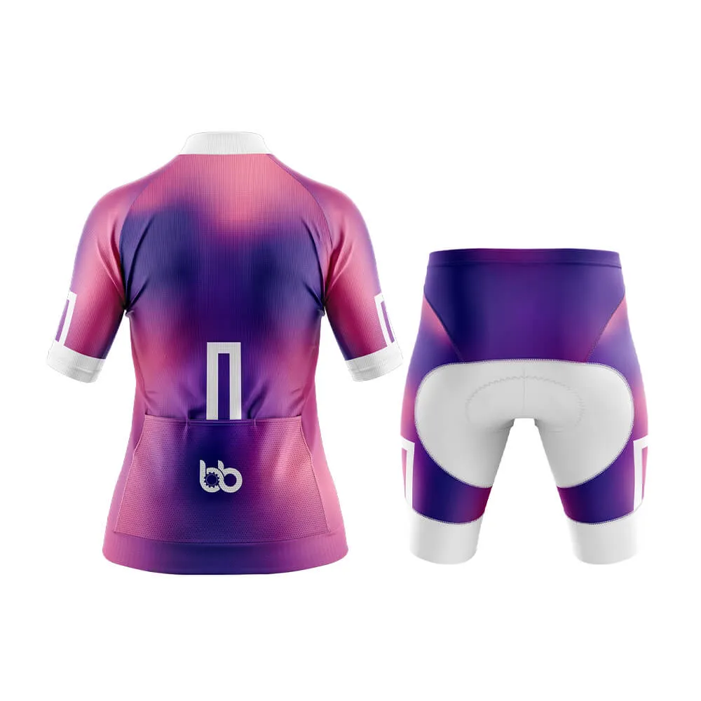 Bicycle Booth Prism (Violet-Pink) Aero Cycling Kit