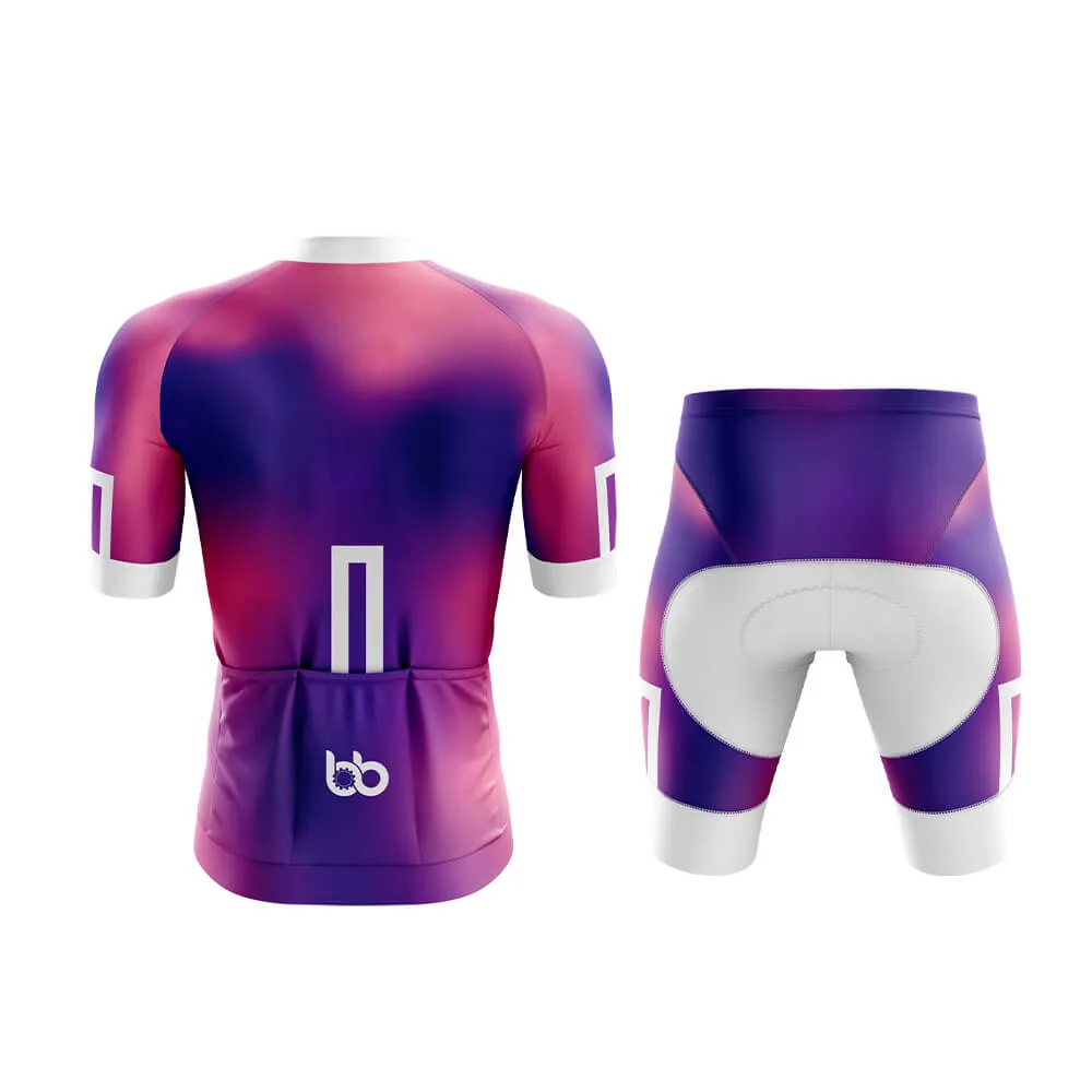 Bicycle Booth Prism (Violet-Pink) Aero Cycling Kit