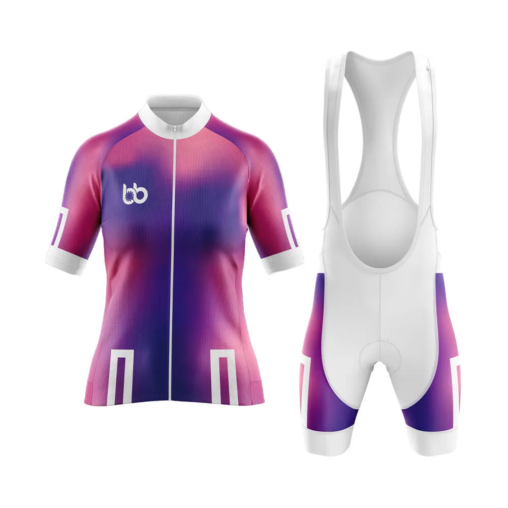 Bicycle Booth Prism (Violet-Pink) Aero Cycling Kit