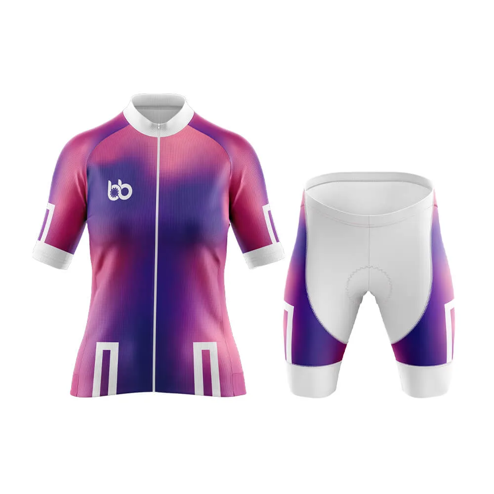 Bicycle Booth Prism (Violet-Pink) Aero Cycling Kit