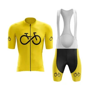 Bike Forever 1.0 Aero Cycling Kit (Yellow)