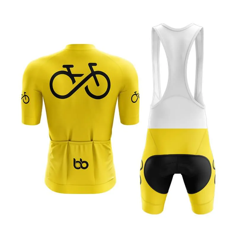 Bike Forever 2.0 Aero Cycling Kit (Yellow)