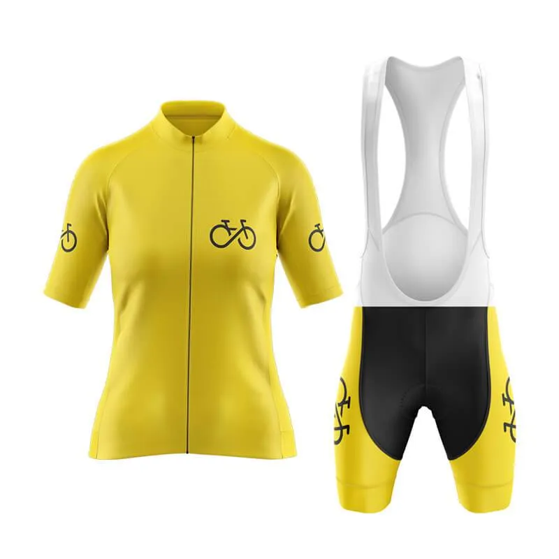 Bike Forever 2.0 Aero Cycling Kit (Yellow)