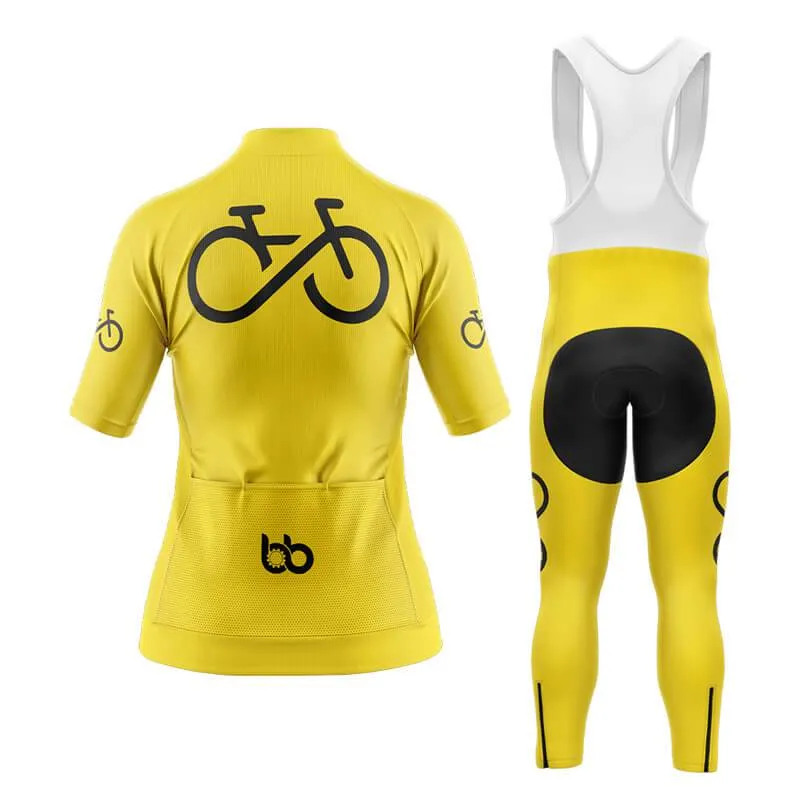 Bike Forever 2.0 Aero Cycling Kit (Yellow)