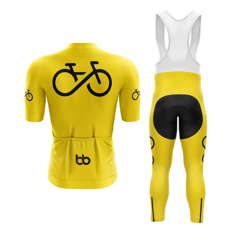 Bike Forever 2.0 Aero Cycling Kit (Yellow)